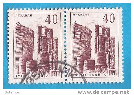 1961-62 X  JUGOSLAVIJA JUGOSLAWIEN  TECHNIK UND ARCHITEKTUR STAEMPEL ZVORNIK   USED - Oblitérés