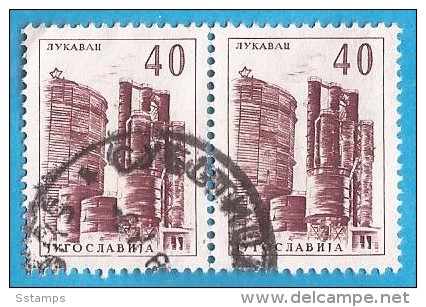 1961-62 X  JUGOSLAVIJA JUGOSLAWIEN  TECHNIK UND ARCHITEKTUR  STAEMPEL SUBOTICA SRBIJA VOJVODINA  USED - Oblitérés