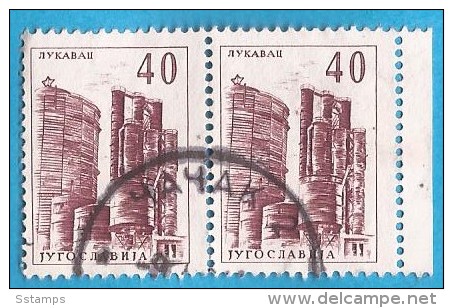 1961-62 X  JUGOSLAVIJA JUGOSLAWIEN  TECHNIK UND ARCHITEKTUR  STAEMPEL CACAK  SRBIJA   USED - Oblitérés