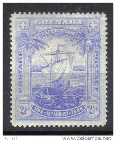 CI950 - GRENADA 1898 , Yvert Serie N. 37  *  Mint . - Grenada (...-1974)