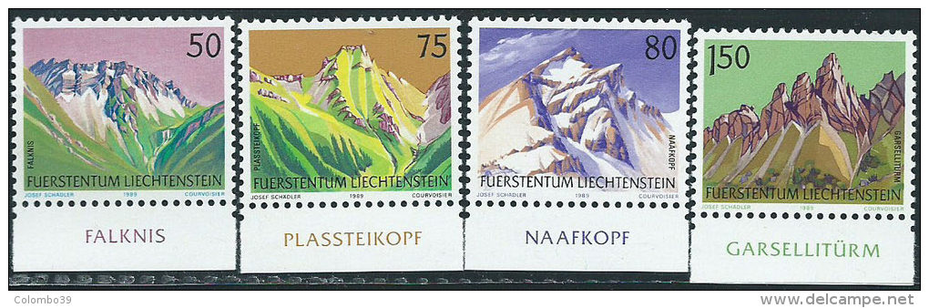 Liechtenstein 1989 Nuovo** - Mi.974/7  Yv.915/8 - Nuovi