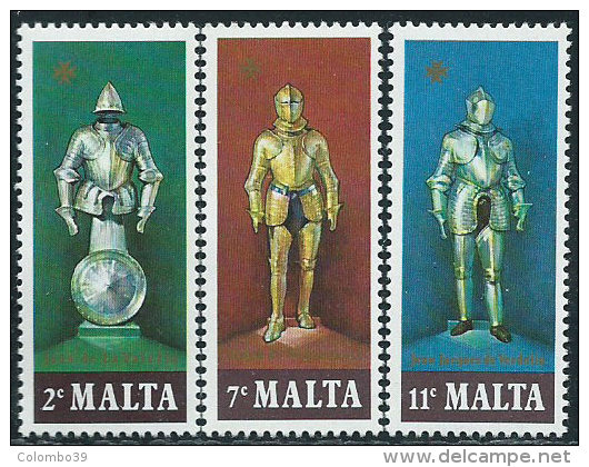 Malta 1977 Nuovo** - Mi.542/4  Yv.537/9 - Malta