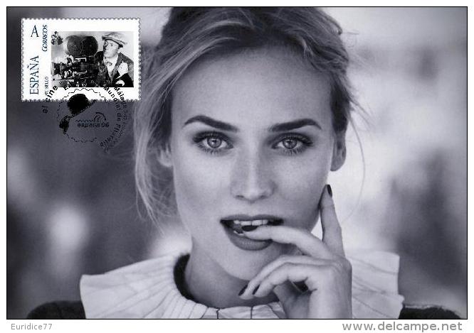 Spain 2013 - The World Of Cinema - Diane Kruger Maxicard - Cinema