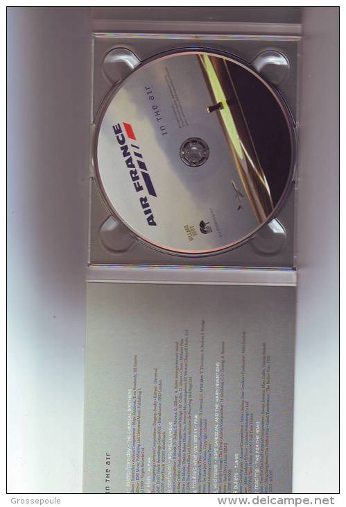 COFFRET CD AIR FRANCE  " IN THE AIR "- 15 TITRES MUSIQUE POUR DETENDRE EN VOL - Sonstige & Ohne Zuordnung