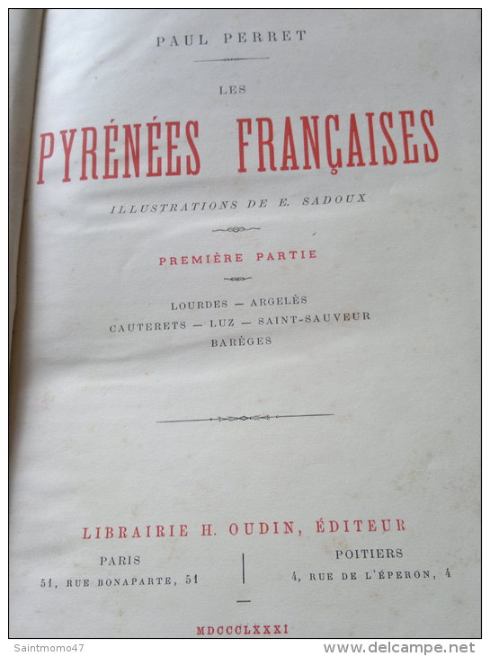 LES PYRENEES FRANCAISES PAUL PERRET - Baskenland