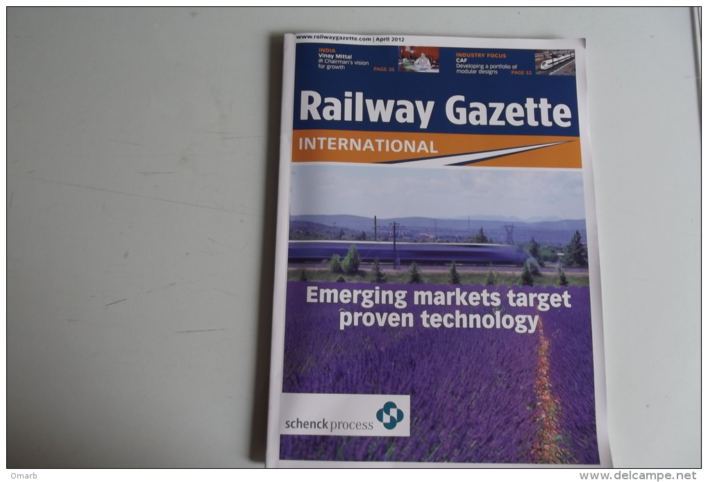 Lib204 Railway Gazette, Train, Tramway, Tram, Treno, High Speed, Underground Metro, Metropolitain - Verkehr