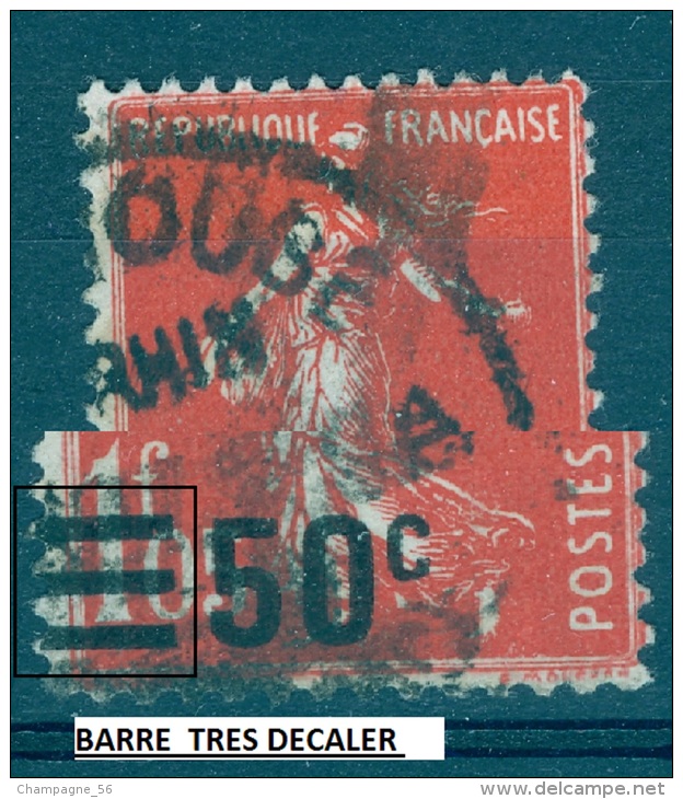 1926 / 27 N° 225 A CHEVAL  SURCHARGE    OBLITÉRÉ  DOS CHARNIÈRES - Used Stamps