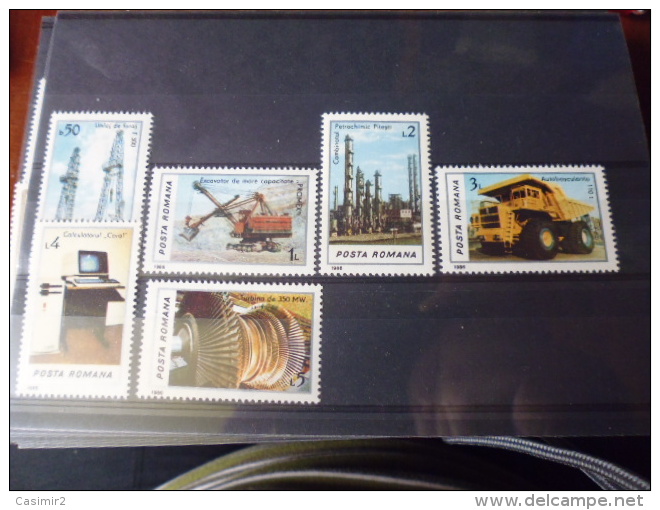 PETIT PRIX  FIXE TIMBRE ROUMANIE   YVERT N° 3712.3717 - Unused Stamps