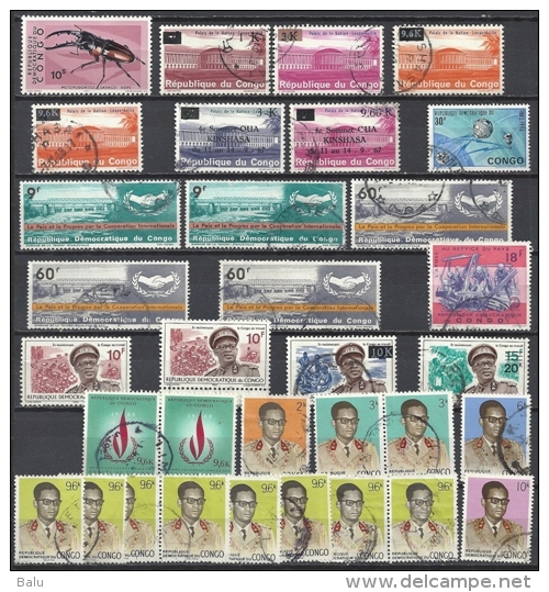 Kongo Congo Demokratische Republik. Gestempelte Marken - Collections