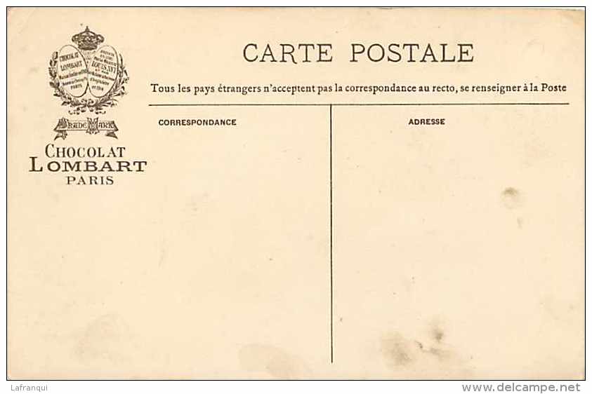 Pays Divers -ref A384- Chocolat Lombart - Le Cacao - Amerique  -carte Bon Etat  - - Autres & Non Classés