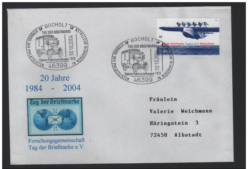 BR DEUTSCHLAND - TAG DER BRIEFMARKE 2004 SST BOCHOLT  Mi #2428 - Maschinenstempel (EMA)
