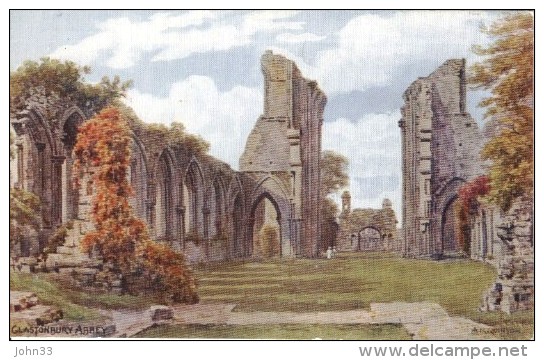 A.R. Quinton - Ruins Of Glastonbury Abbey In Somerset   1585 - Quinton, AR