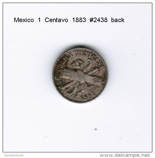 MEXICO    1  CENTAVO  1883  (KM # 392) - Mexico