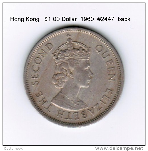 HONG KONG   $1.00  DOLLAR  1960  (KM # 31.1) - Hong Kong