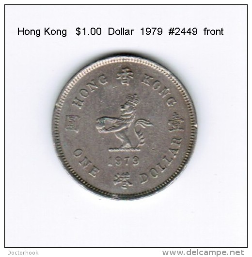 HONG KONG   $1.00  DOLLAR  1979  (KM # 43) - Hong Kong