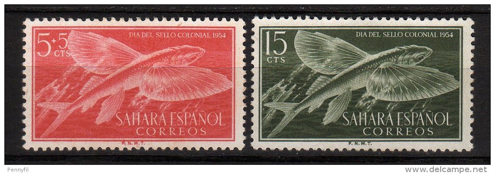 SAHARA ESPANOL - 1954 YT 103+105 (*) - Sahara Español
