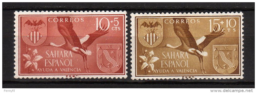 SAHARA ESPANOL - 1958 YT 133+134 * - Sahara Español