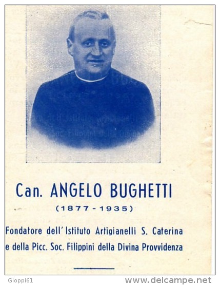 Can. Angelo Bughetti - Santini