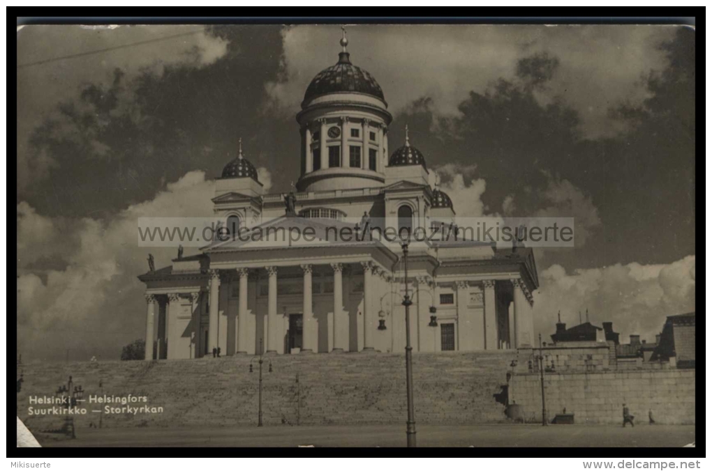 S7364 FINLAND HELSINKI SUURKIRKKO STORKYRKAN VG FP - Finlandia