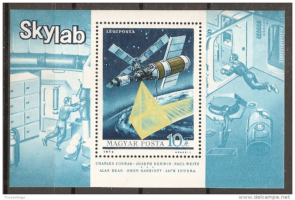 ESPACIO - HUNGRÍA 1973 - Yvert #H107 - MNH ** - Europa