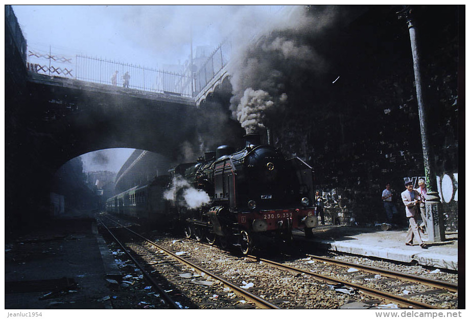 LOCOMOTIVE  230 G CEINTURE DE PARIS - Eisenbahnen