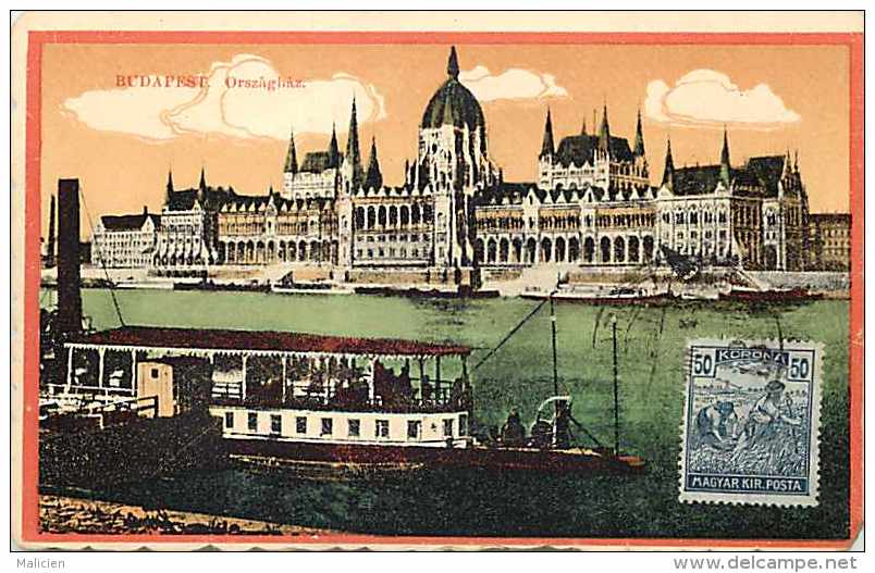 Pays Divers-hongrie - Ref 895 -  Budapest  Orszagliaz- Carte Bon état  - - Hongrie