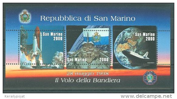 San Marino - 1998 Space Block MNH__(TH-103) - Blocs-feuillets