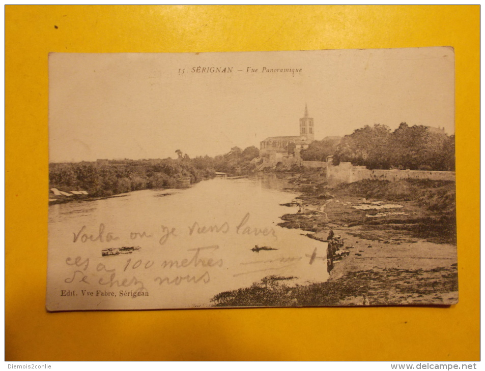 Carte Postale - SERIGNAN (34) - Vue Panoramique (13/1014) - Other & Unclassified