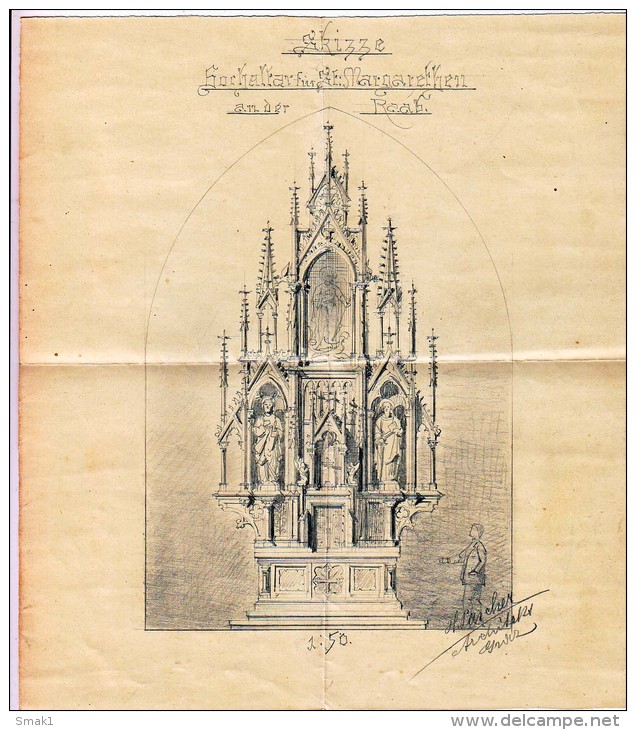 FRANZ PASCHER  ARCHITEKT  ÜBERSICHT DER KIRCHE RAAB - Churches & Cathedrals