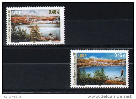 St.Pierre &amp; Miquelon - 2001 Seasons II MNH__(TH-11433) - Neufs