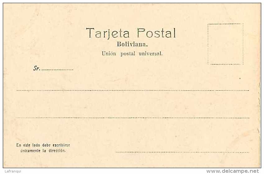 Pays Divers- Bolivie -bolivia  -ref A322- La Paz   -carte Bon Etat  - - Bolivia