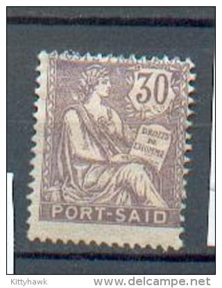 PORT SAID 92 - YT 29 * Charnière Complète - Unused Stamps