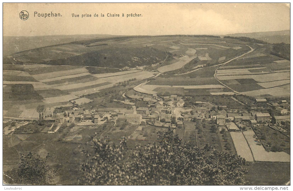 POUPEHAN SUR SEMOIS  VUE PRISE DE LA CHAIRE A PRECHER - Bouillon