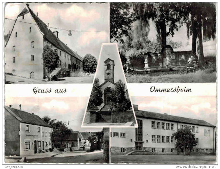 Allemagne - Gruss Aus Ommersheim - Mandelbachtal - Saarpfalz-Kreis