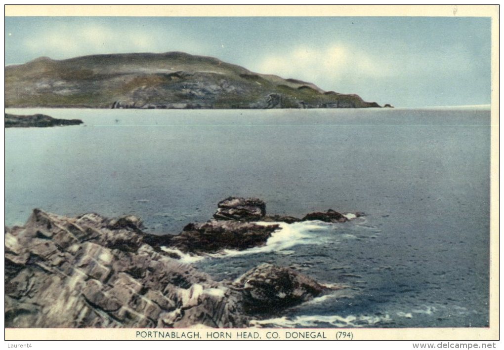 (102) Ireland Older Postcard - Carte D´Irlande - Co Donegal - Portnablach - Donegal
