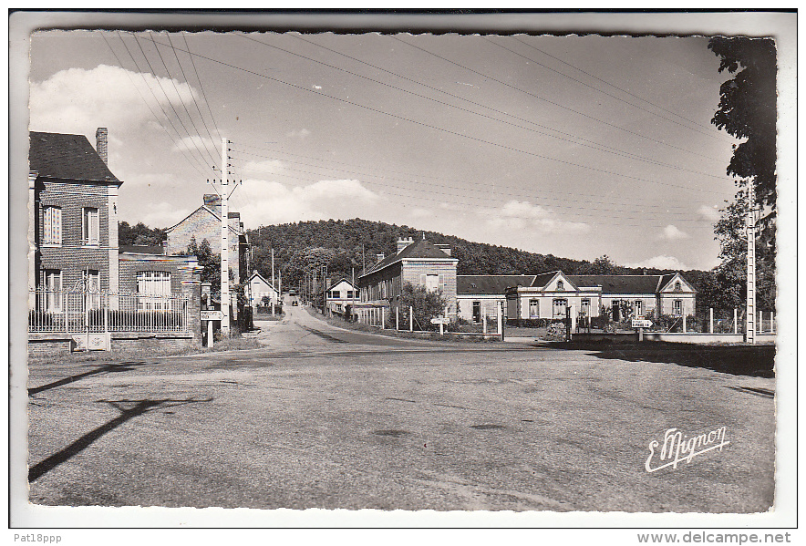 PONT AUTHOU 27 - L'Hospice Route De Rouen - CPSM Dentelée Noir Et Blanc PF N° 9374 - Eure - Autres & Non Classés