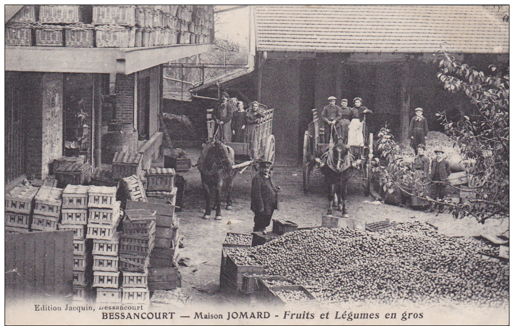 Bessancourt - MAISON JOMARD : Fruits Et Légumes En Gros - Verkopers