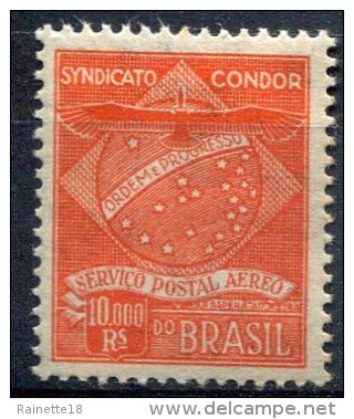 Brésil                    Compagnie Condor     6  * - Airmail (Private Companies)