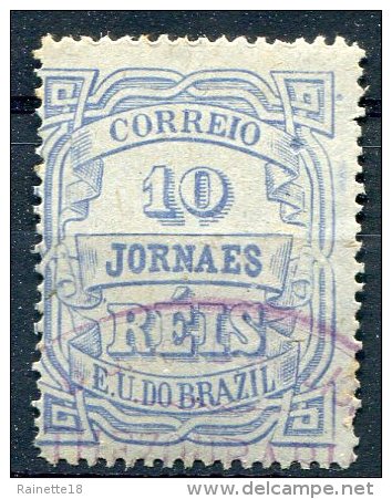 Brésil                  Timbre Pour Journaux     19  Oblitéré - Used Stamps