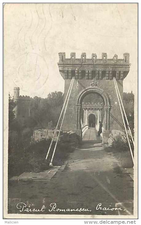 Pays Divers-roumanie - Ref 771 -craiova - Parcul Romanescu - Pont - Thème Ponts - Carte Bon état - - Roumanie