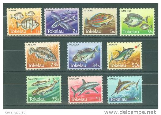 Tokelau - 1984 Fishes MNH__(TH-8166) - Tokelau