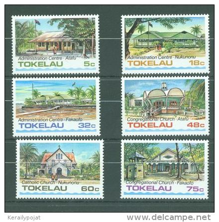 Tokelau - 1985 Churches Etc Buildings MNH__(TH-8165) - Tokelau