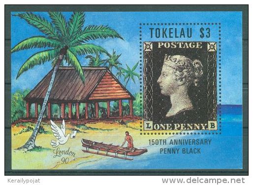 Tokelau - 1991 Stamps 150 Years Block MNH__(TH-7137) - Tokelau