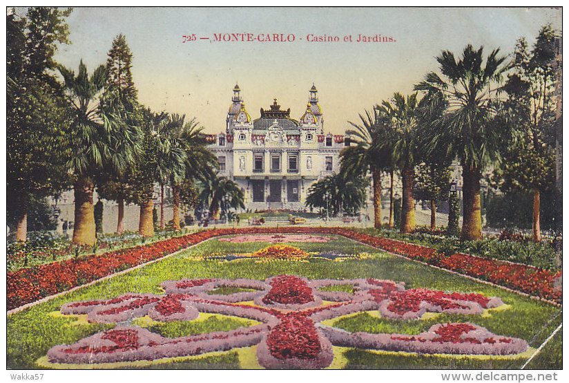 E3-172- Montecarlo - Casino E Jardins 1914 - Casino