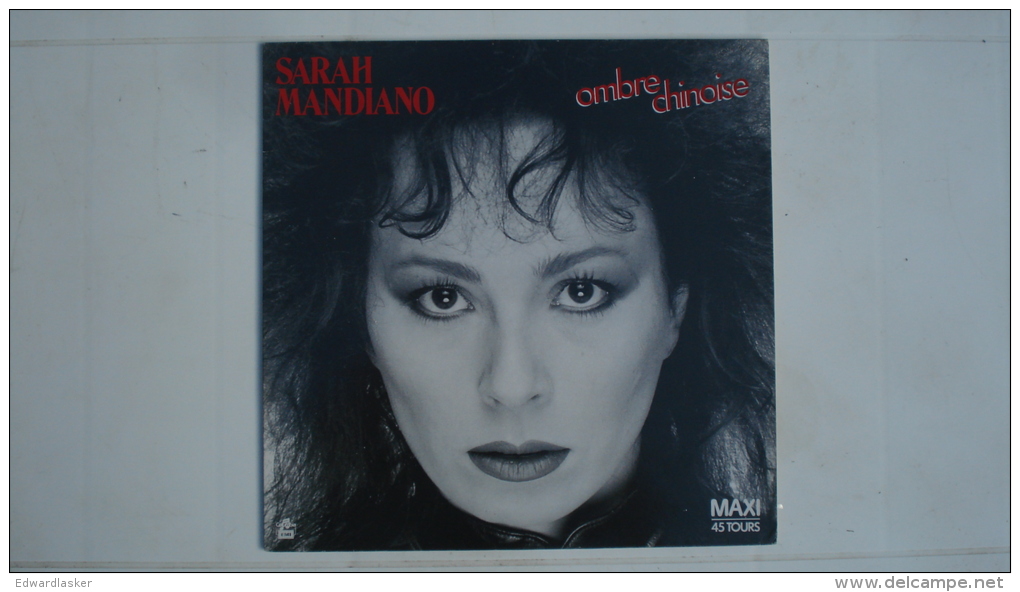 Maxi 45T Sarah MANDIANO : Ombre Chinoise - 45 T - Maxi-Single