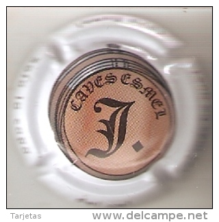 PLACA DE CAVA ESMEL LETRA J. (CAPSULE) Viader:19093 - Mousseux