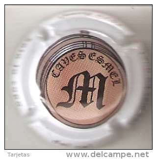 PLACA DE CAVA ESMEL LETRA M (CAPSULE) Viader:19096 - Placas De Cava