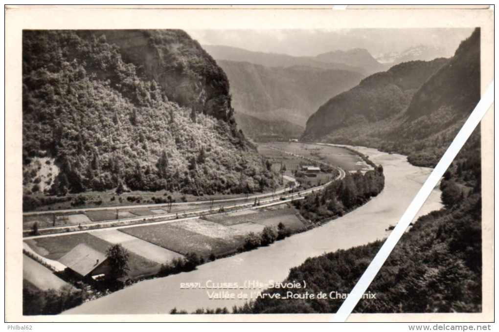 Cluses, Vallée De L'Arve, Route De Chamonix. - Cluses