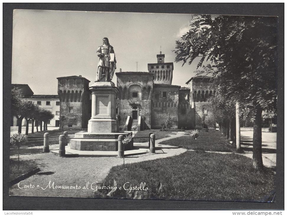 5590-CENTO(FERRARA)-MONUMENTO AL GUERCINO-CASTELLO-FG - Ferrara