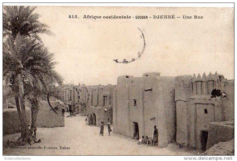 Afrique Noire   Soudan:    Djenné     Voir Scan) - Soudan